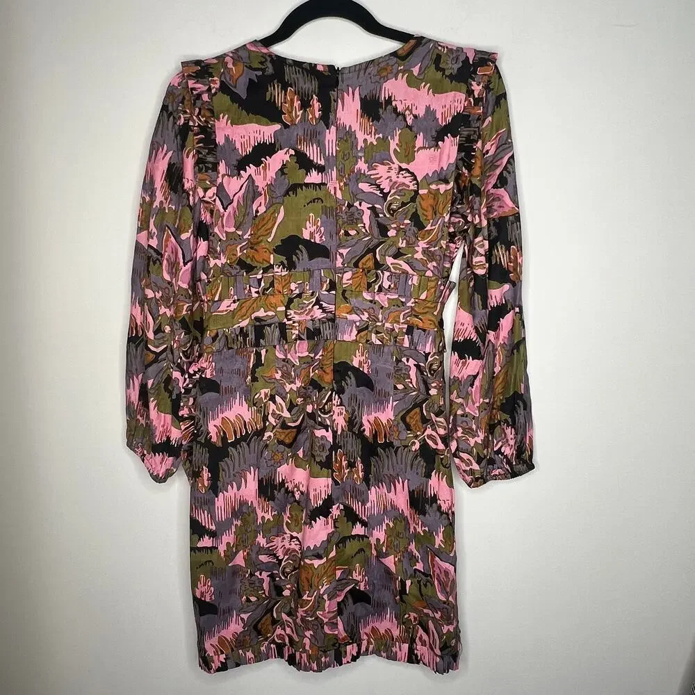 Cleobella Long Sleeve Mini Dress Size XS